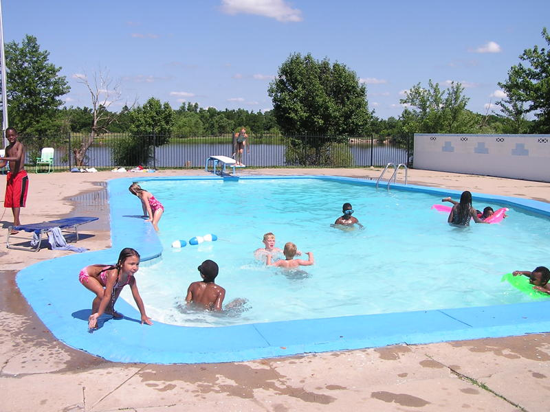 Swiming at 101